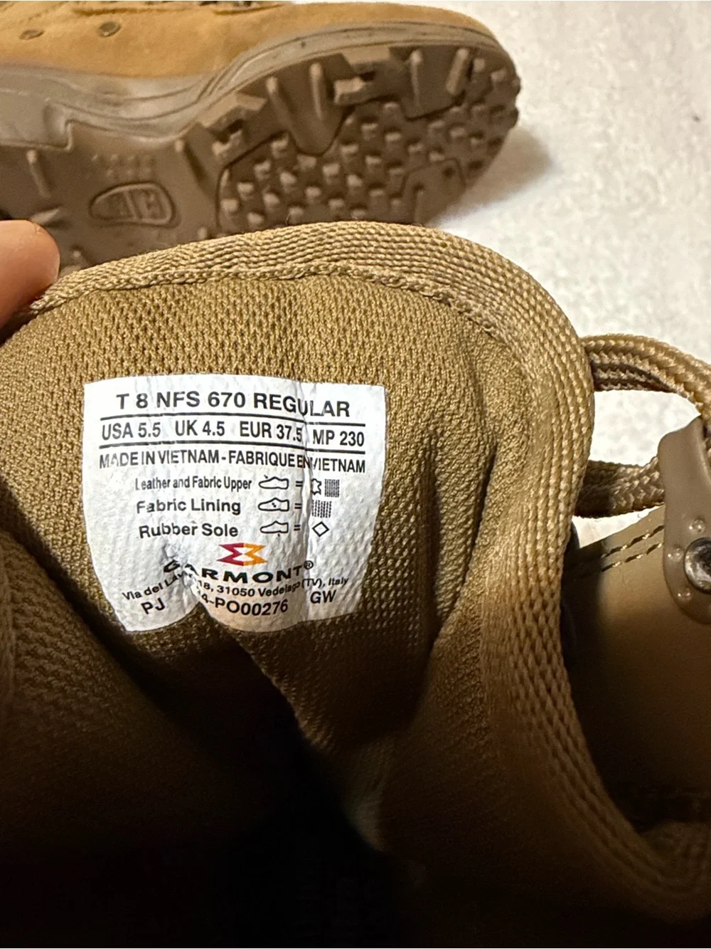 Men's Tan Lace-Up Combat Boat Shoes - Classic Utility Style